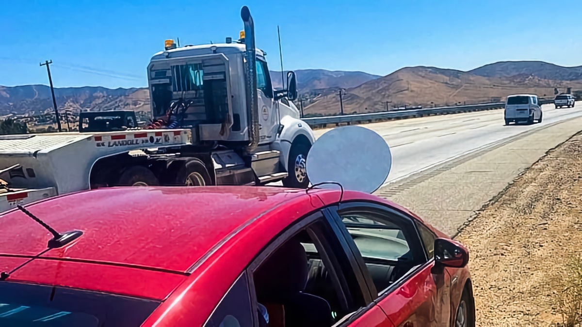 Starlink can give Internet in moving cars across the US